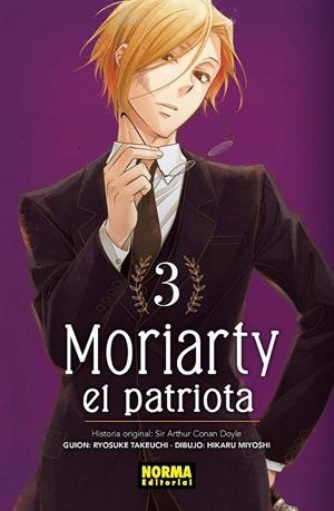 MORIARTY EL PATRIOTA # 03 (NUEVA EDICIÓN) | 9788467961096 | RYOSUKE TAKEUCHI, HIKARU MIYOSHI | Tienda de Cómics, Manga, Magic y Pokémon en Torrejón de Ardoz