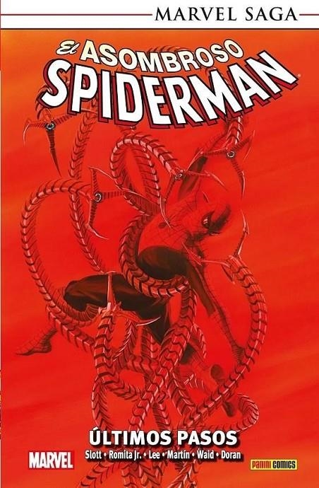 MARVEL SAGA TPB. EL ASOMBROSO SPIDERMAN 23 ULTIMOS PASOS | 9788410515734 | BARRY KITSON - DAN SLOTT - JOHN ROMITA JR. - MARCOS MARTÍN - STAN LEE - MARK WAID - COLLEEN DORAN | Tienda de Cómics, Manga, Magic y Pokémon en Torrejón de Ardoz