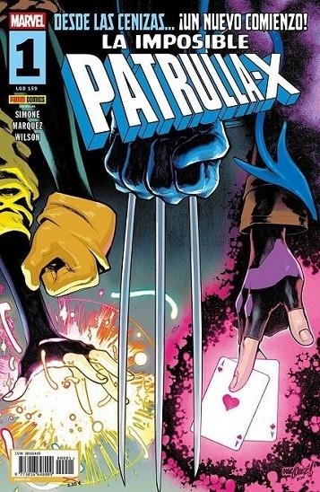 IMPOSIBLE PATRULLA-X 01 #159 | 977301664800900001 | DAVID MARQUEZ - GAIL SIMONE | Tienda de Cómics, Manga, Magic y Pokémon en Torrejón de Ardoz