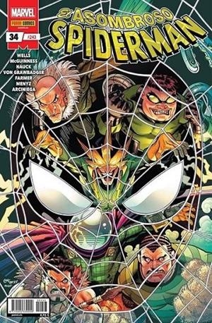 EL ASOMBROSO SPIDERMAN 34 #243 | 977000533900900243 | ZEB WELLS - TODD NAUCK | Tienda de Cómics, Manga, Magic y Pokémon en Torrejón de Ardoz