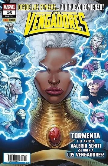 LOS VENGADORES 16 (170) ETAPA MACKAY | 977293845100100016 | JED MACKAY - VALERIO SCHITI | Tienda de Cómics, Manga, Magic y Pokémon en Torrejón de Ardoz