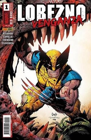 LOBEZNO VENGANZA 1 RED BAND # 156 | 977123444600100156 | JONATHAN HICKMAN - GREG CAPULLO | Tienda de Cómics, Manga, Magic y Pokémon en Torrejón de Ardoz