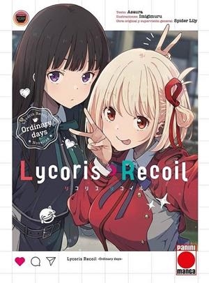 LYCORIS RECOIL NOVELA 01 ORDINARY DAYS | 9788410513396 | ASAURA - IMIGIMURU | Tienda de Cómics, Manga, Magic y Pokémon en Torrejón de Ardoz