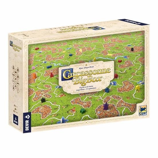 CARCASSONNE BIG BOX | 8436017225761 | Tienda de Cómics, Manga, Magic y Pokémon en Torrejón de Ardoz