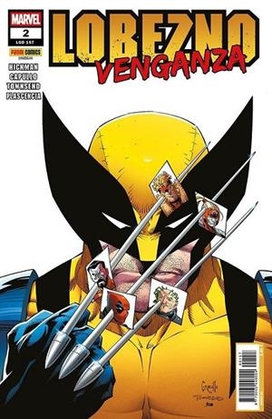 LOBEZNO VENGANZA 2 #157 | 977000544600400157 | JONATHAN HICKMAN - GREG CAPULLO | Tienda de Cómics, Manga, Magic y Pokémon en Torrejón de Ardoz