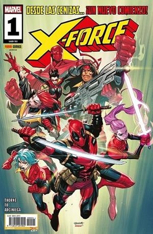 X-FORCE 01 (# 52) | 977301920700500001 | GEOFFREY THORNE - MARCUS TO | Tienda de Cómics, Manga, Magic y Pokémon en Torrejón de Ardoz