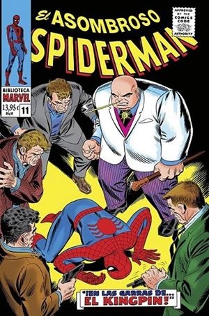 BIBLIOTECA MARVEL EL ASOMBROSO SPIDERMAN # 11 DE 1967 | 9788410516519 | JOHN ROMITA SR - STAN LEE | Tienda de Cómics, Manga, Magic y Pokémon en Torrejón de Ardoz