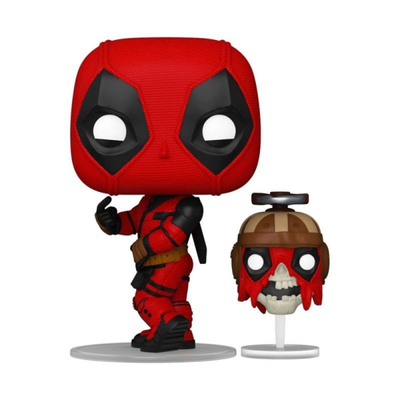 Funko Pop! Deadpool Wolverine Figura de Vinilo Deadpool con Cabeza Voladora 1400 | 0889698797689 | Tienda de Cómics, Manga, Magic y Pokémon en Torrejón de Ardoz