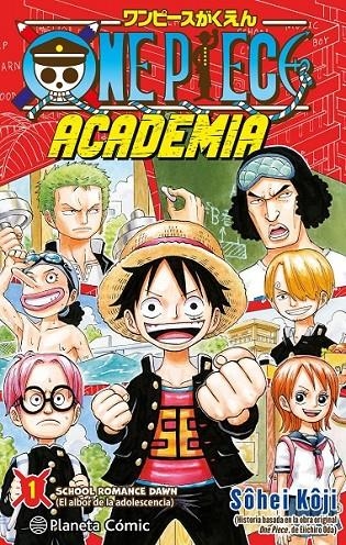 ONE PIECE ACADEMIA # 01 | 9788411613682 | EIICHIRO ODA - SOHEI KOJI | Tienda de Cómics, Manga, Magic y Pokémon en Torrejón de Ardoz