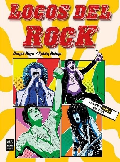 LOCOS DEL ROCK | 9788410459069 | MOLINA, RUBÉN | Tienda de Cómics, Manga, Magic y Pokémon en Torrejón de Ardoz