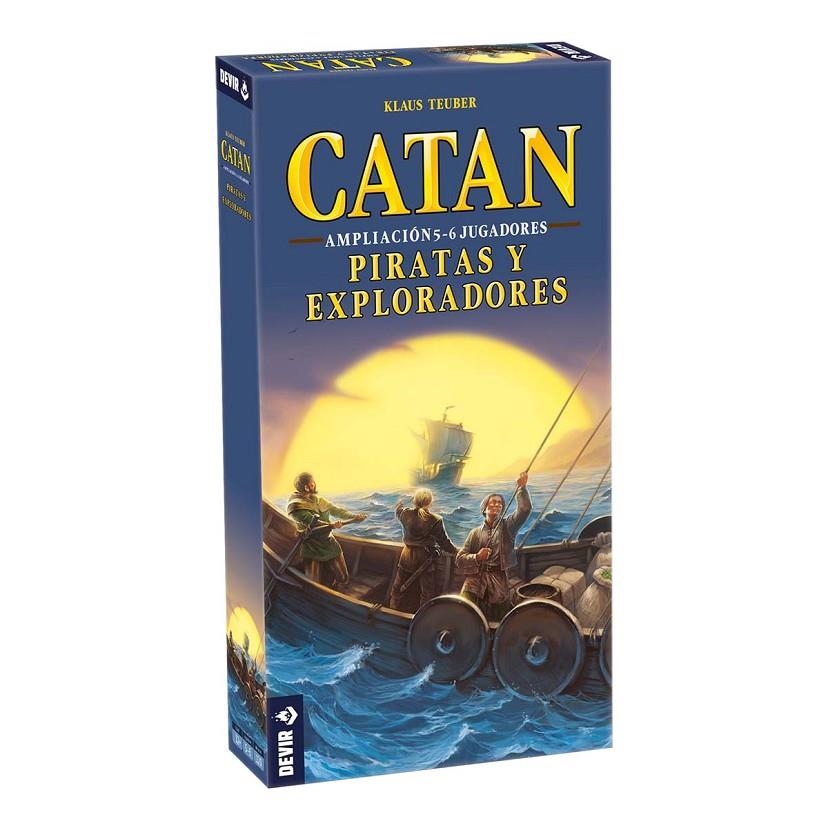 Catan: Piratas y Exploradores 5-6 Jugadores | 8436017221817 | Tienda de Cómics, Manga, Magic y Pokémon en Torrejón de Ardoz