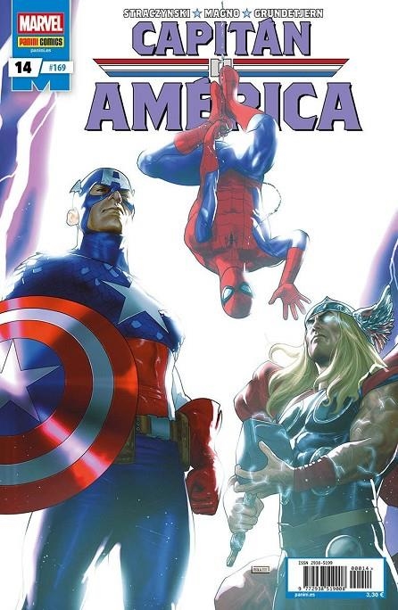 CAPITÁN AMÉRICA 14 #169 | 977293851900800014 | CARLOS MAGNO - J. MICHAEL STRACZYNSKI | Tienda de Cómics, Manga, Magic y Pokémon en Torrejón de Ardoz