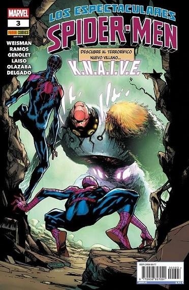 LOS ESPECTACULARES SPIDERMEN 03 | 977293885700100003 | GREG WEISMAN - HUMBERTO RAMOS | Tienda de Cómics, Manga, Magic y Pokémon en Torrejón de Ardoz