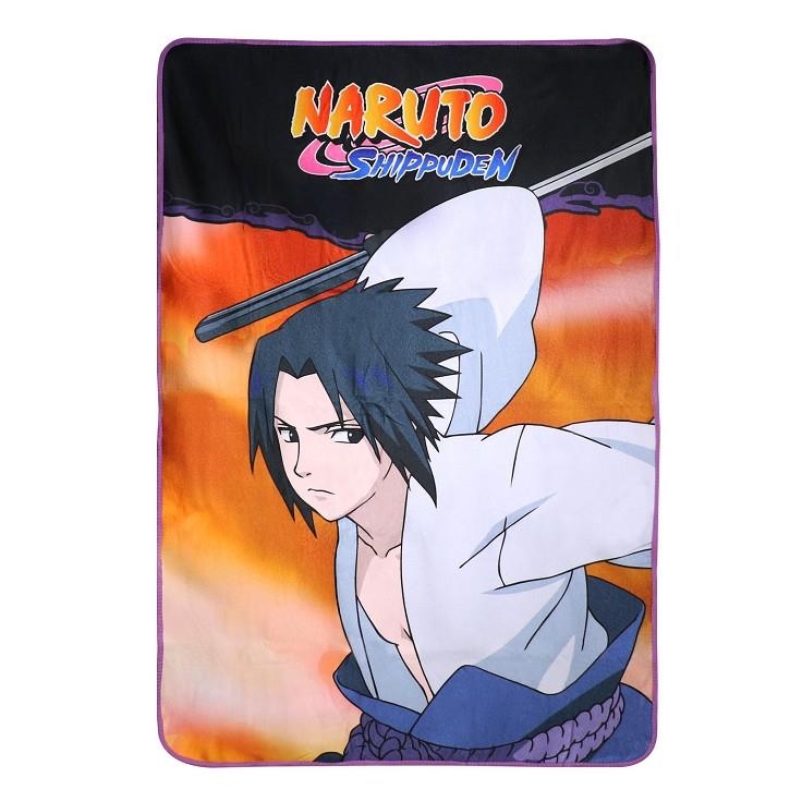 SASUKE MANTA POLAR 100X150CM NARUTO | 8435450256691 | Tienda de Cómics, Manga, Magic y Pokémon en Torrejón de Ardoz