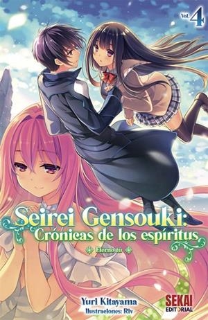 SEIREI GENSOUKI, CRÓNICAS DE LOS ESPÍRITUS NOVELA LIGERA VOL. 04 | 9788412854343 | YURI KITAYAMA - RIV | Tienda de Cómics, Manga, Magic y Pokémon en Torrejón de Ardoz