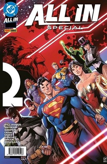 DC ALL IN SPECIAL | 9788410519596 | DAN MORA - SCOTT SNYDER - JOSHUA WILLIAMSON - DANIEL SAMPERE | Tienda de Cómics, Manga, Magic y Pokémon en Torrejón de Ardoz