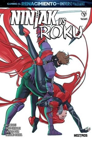 NINJAK VS ROKU | 9788410463295 | AJ AMPADU - EMILIANO CORREA - DIEGO GIRIBALDI | Tienda de Cómics, Manga, Magic y Pokémon en Torrejón de Ardoz