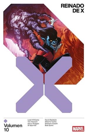 MARVEL PREMIERE. REINADO DE X 10 | 9788410517592 | DAVID BALDEÓN - LEAH WILLIAMS - LBERTO FOCHE | Tienda de Cómics, Manga, Magic y Pokémon en Torrejón de Ardoz