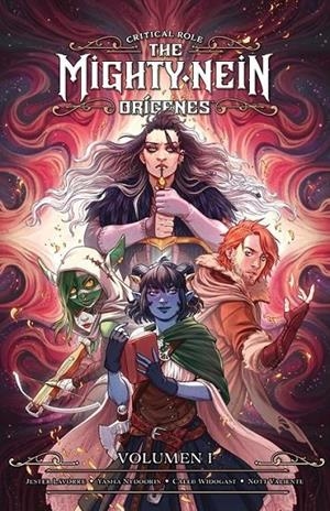 CRITICAL ROLE. THE MIGHTY NEIN ORIGENES 01 | 9788410126244 | JESTER LAVORRE - YASHA NYDOORIN - CALEB WIDOGAST - NOTT VALIENTE | Tienda de Cómics, Manga, Magic y Pokémon en Torrejón de Ardoz