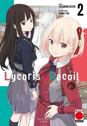 LYCORIS RECOIL 02 | 9788410516632 | YASUNORI BIZEN - SPIDER LILY | Tienda de Cómics, Manga, Magic y Pokémon en Torrejón de Ardoz