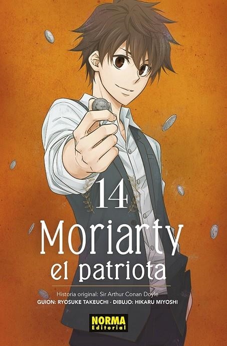 MORIARTY EL PATRIOTA # 14 | 9788467974492 | RYOSUKE TAKEUCHI - HIKARU MIYOSHI | Tienda de Cómics, Manga, Magic y Pokémon en Torrejón de Ardoz