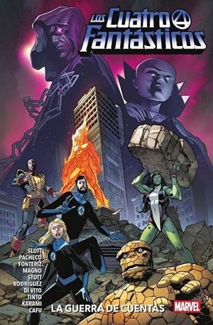 MARVEL PREMIERE LOS 4 FANTÁSTICOS # 10 LA GUERRA DE CUENTAS | 9788410518544 | DAN SLOTT - CARLOS PACHECO - RAFA FONTERIZ | Tienda de Cómics, Manga, Magic y Pokémon en Torrejón de Ardoz