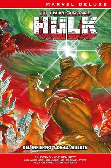 EL INMORTAL HULK MARVEL NOW! DELUXE # 05 | 9788410518483 | ADAM GORHAM - ALEX LINS - RACHAEL STOTT - AL EWING - JOE BENNETT - JUAN FERREYRA - ALEX PAKNADEL | Tienda de Cómics, Manga, Magic y Pokémon en Torrejón de Ardoz