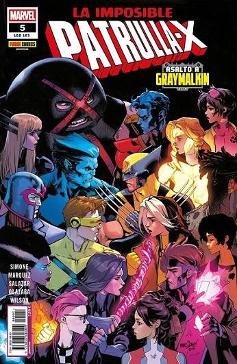 IMPOSIBLE PATRULLA-X 05 #163 | 977301664800900005 | DAVID MARQUEZ - GAIL SIMONE | Tienda de Cómics, Manga, Magic y Pokémon en Torrejón de Ardoz