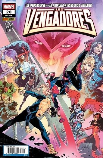 LOS VENGADORES 20 (174) ETAPA MACKAY | 977293845100100020 | JED MACKAY - VALERIO SCHITI | Tienda de Cómics, Manga, Magic y Pokémon en Torrejón de Ardoz