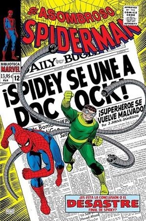 BIBLIOTECA MARVEL EL ASOMBROSO SPIDERMAN # 12 DE 1967-1968 | 9788410518766 | JOHN ROMITA SR - STAN LEE -DON HECK | Tienda de Cómics, Manga, Magic y Pokémon en Torrejón de Ardoz