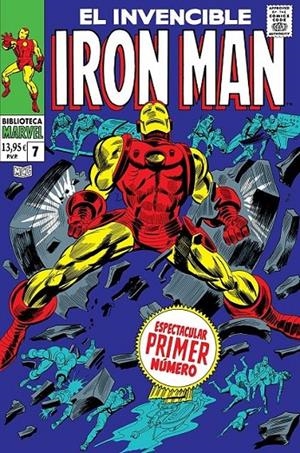 BIBLIOTECA MARVEL EL INVENCIBLE IRON MAN # 07 DE 1968 | 9788410518773 | STAN LEE - GENE COLAN - JOHNNY CRAIG - ARCHIE GOODWIN | Tienda de Cómics, Manga, Magic y Pokémon en Torrejón de Ardoz