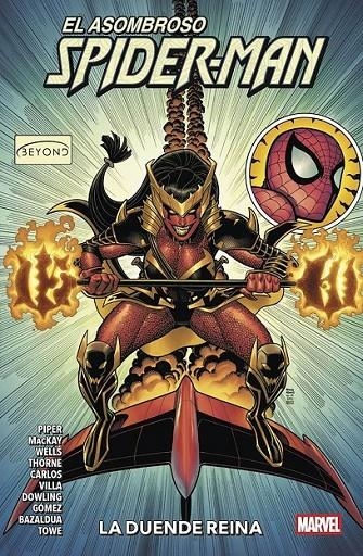 MARVEL PREMIERE ASOMBROSO SPIDERMAN BEYOND # 03 LA DUENDE REINA | 9788410519091 | ZEB WELLS - JAN BAZALDUA - MICHAEL DOWLING - JED MACKAY - JIM TOWE - ZÉ CARLOS | Tienda de Cómics, Manga, Magic y Pokémon en Torrejón de Ardoz