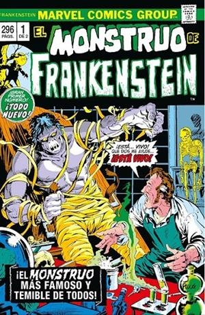 EL MONSTRUO DE FRANKENSTEIN EDICIÓN EN RÚSTICA MARVEL LIMITED # 01 | 9788410497146 | GARY FIREDRICH - DOUG MOENCH - MIKE PLOOG - JOHN BUSCEMA | Tienda de Cómics, Manga, Magic y Pokémon en Torrejón de Ardoz