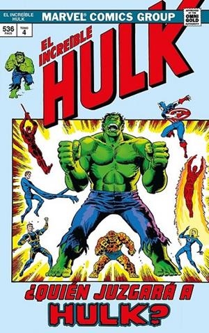 EL INCREÍBLE HULK OMNIGOLD 04. ¿QUIÉN JUZGARÁ A HULK? | 9788410518797 | STAN LEE - ROY THOMAS - HERB TRIMPE - STEVE ENGLEHART - GERRY CONWAY - CHRIS CLAREMONT | Tienda de Cómics, Manga, Magic y Pokémon en Torrejón de Ardoz