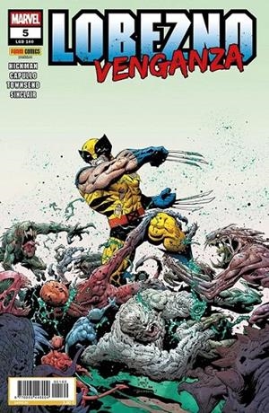 LOBEZNO VENGANZA 5 #160 | 977000544600400160 | JONATHAN HICKMAN - GREG CAPULLO | Tienda de Cómics, Manga, Magic y Pokémon en Torrejón de Ardoz