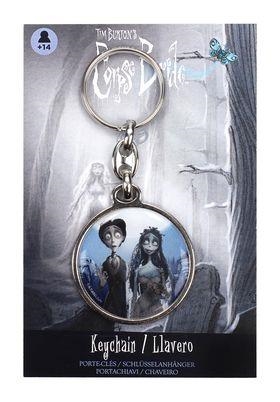 VICTOR Y EMILY LLAVERO REDONDO METAL LA NOVIA CADAVER | 8435450264900 | Tienda de Cómics, Manga, Magic y Pokémon en Torrejón de Ardoz