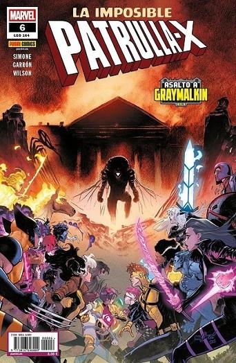 IMPOSIBLE PATRULLA-X 06 # 164 | 977301664800900006 | JAVIER GARRÓN - GAIL SIMONE | Tienda de Cómics, Manga, Magic y Pokémon en Torrejón de Ardoz