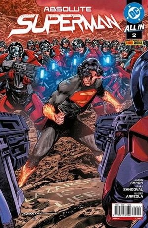 ABSOLUTE SUPERMAN # 02 | 977308128700400002 | JASON AARON - RAFA SANDOVAL | Tienda de Cómics, Manga, Magic y Pokémon en Torrejón de Ardoz