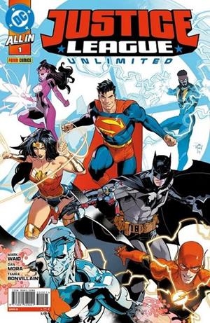 ALL IN JUSTICE LEAGUE UNLIMITED # 01 | 977308132900100001 | MARK WAID - DAN MORA | Tienda de Cómics, Manga, Magic y Pokémon en Torrejón de Ardoz