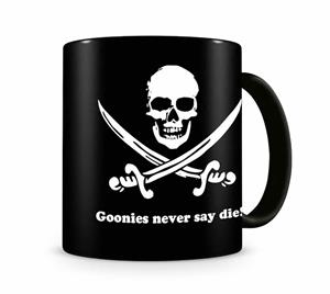 NEVER SAY DIE TAZA CERAMICA THE GOONIES | 8436535277907 | Tienda de Cómics, Manga, Magic y Pokémon en Torrejón de Ardoz