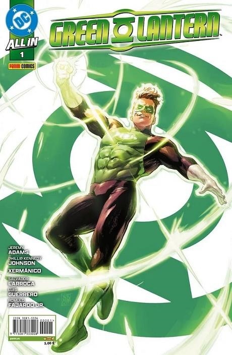 ALL IN GREEN LANTERN # 01 | 977308133300800001 | JEREMY ADAMS - XERMANICO - SALVADOR LARROCA - PHILLIP KENNEDY JOHNSON | Tienda de Cómics, Manga, Magic y Pokémon en Torrejón de Ardoz