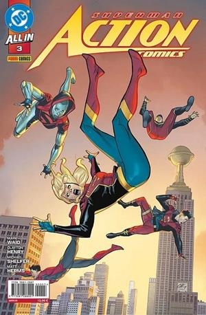 ALL IN ACTION COMICS # 03 | 977308128800100003 | CLAYTON HENRY - MARIKO TAMAKI - SKYLAR PATRIDGE - MICHAEL SHELFER - MARK WAID | Tienda de Cómics, Manga, Magic y Pokémon en Torrejón de Ardoz