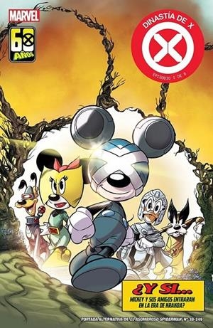 EL ASOMBROSO SPIDERMAN 38 #249 PORTADA ALTERNATIVA DISNEY - WHAT IF? DINASTÍA DE X #1 | 977000139000400249 | DEREK LANDY - CAFU - JOE KELLY - KEV WALKER - GLEB MELNIKOV - JUSTINA IRELAND | Tienda de Cómics, Manga, Magic y Pokémon en Torrejón de Ardoz