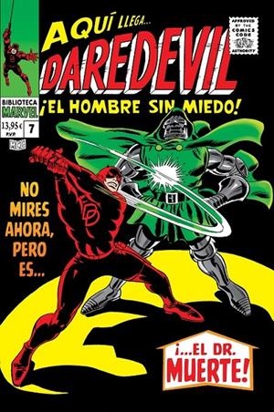 BIBLIOTECA MARVEL DAREDEVIL # 07 DE 1967 A 1968 | 9788410519251 | GENE COLAN - STAN LEE - JACK KIRBY | Tienda de Cómics, Manga, Magic y Pokémon en Torrejón de Ardoz