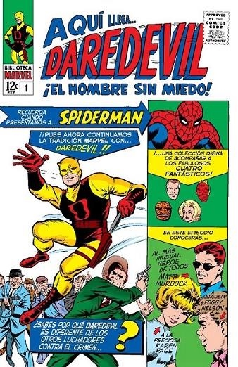 PACK BIBLIOTECA MARVEL DAREDEVIL # 01 A 02 DE 1964 A 1966 PROMOCIÓN RELANZAMIENTO | 8424248924645 | STAN LEE - WALLY WOOD - JOE ORLANDO - BILL EVERETT | Tienda de Cómics, Manga, Magic y Pokémon en Torrejón de Ardoz