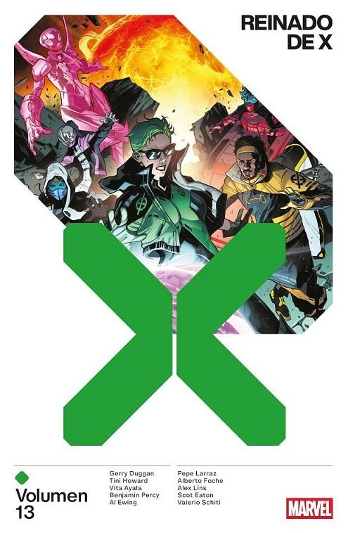 MARVEL PREMIERE REINADO DE X # 13 | 9788410519497 | ALEX LINS - ALBERTO FOCHE - PEPE LARRAZ | Tienda de Cómics, Manga, Magic y Pokémon en Torrejón de Ardoz