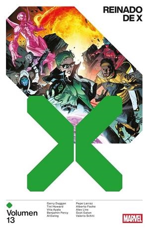 MARVEL PREMIERE REINADO DE X 13 | 9788410519497 | ALEX LINS - ALBERTO FOCHE - PEPE LARRAZ | Tienda de Cómics, Manga, Magic y Pokémon en Torrejón de Ardoz