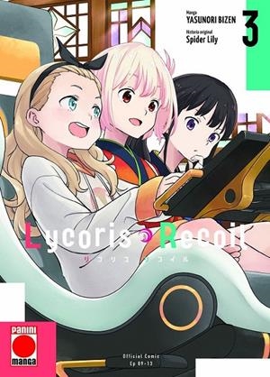 LYCORIS RECOIL 03 | 9788410519398 | YASUNORI BIZEN - SPIDER LILY | Tienda de Cómics, Manga, Magic y Pokémon en Torrejón de Ardoz