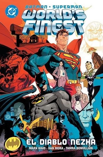 DC PREMIERE AMANECER DE DC, BATMAN / SUPERMAN WORLD'S FINEST # 01 EL DIABLO NEZHA | 9788410519749 | MARK WAID - DAN MORA | Tienda de Cómics, Manga, Magic y Pokémon en Torrejón de Ardoz