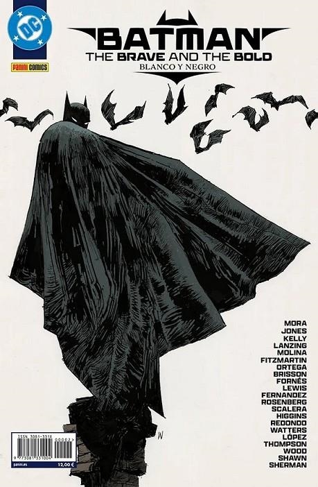 BATMAN THE BRAVE AND THE BOLD # 02 BLANCO Y NEGRO | 977308133100400002 | JORGE FORNÉS - JORGE MOLINA - RICARDO LOPEZ ORTIZ - DAN MORA - HERIK HANNA - SEAN LEWIS | Tienda de Cómics, Manga, Magic y Pokémon en Torrejón de Ardoz